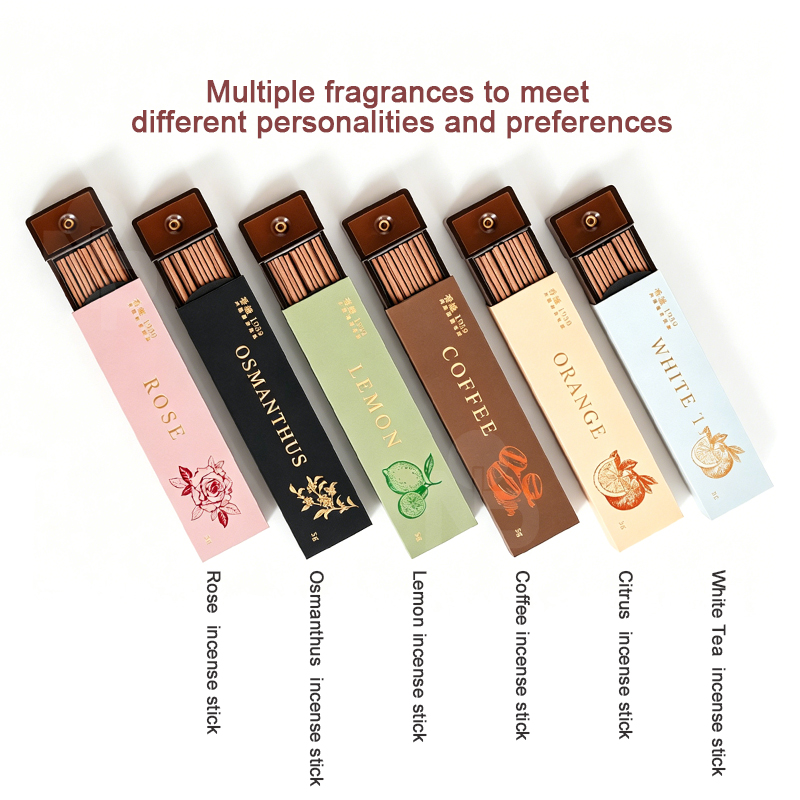 Home Fragrance Business - 2팩 40개 휴대용 향꽂이 세트(홀더 포함),