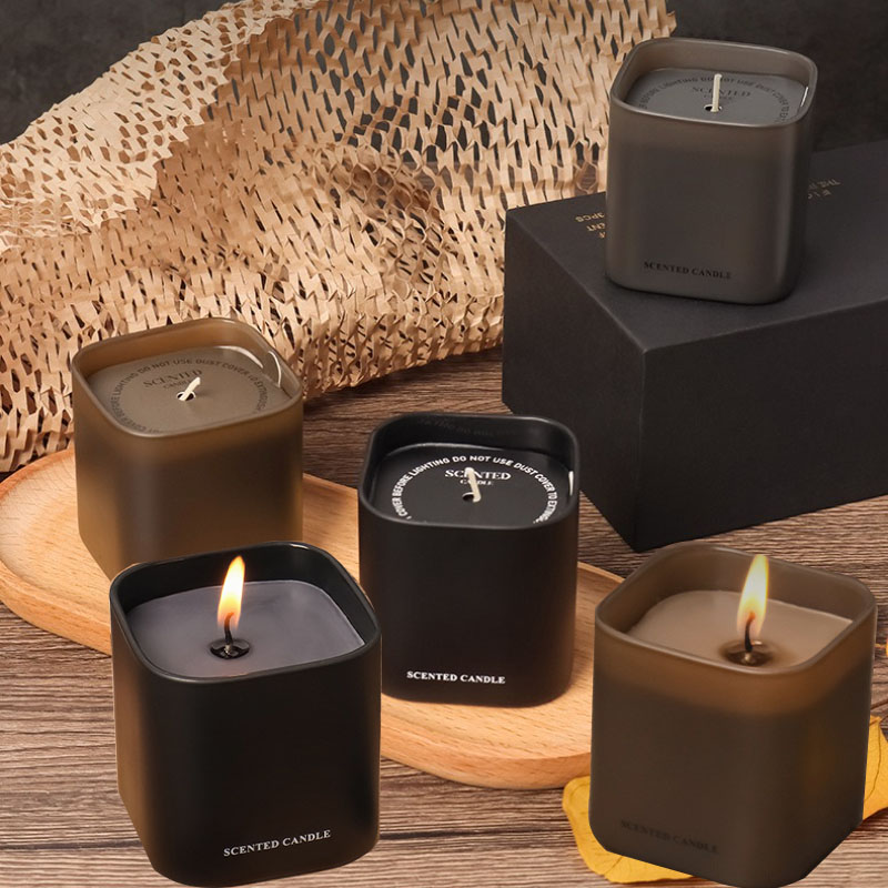 Home Fragrance Set Gift - 3개입 식물향 캔들 선물 세트 (공부/작업/명상/물리치료/아로마테라피)