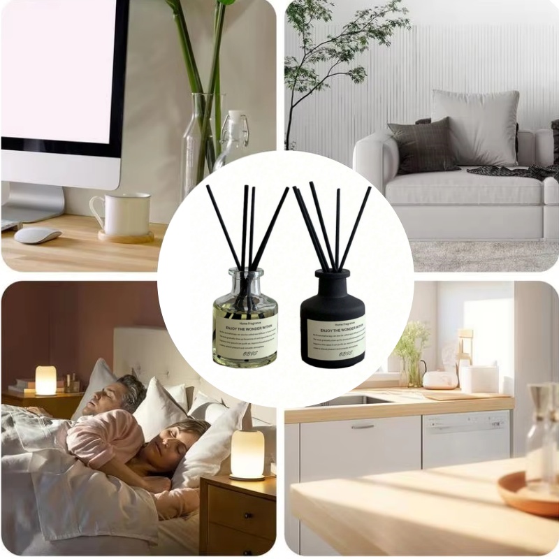 Home Fragrance Jasmine & Yuzu Porcelain Diffuser - 50ml 무화염 홈 프래그런스 룸 무화염