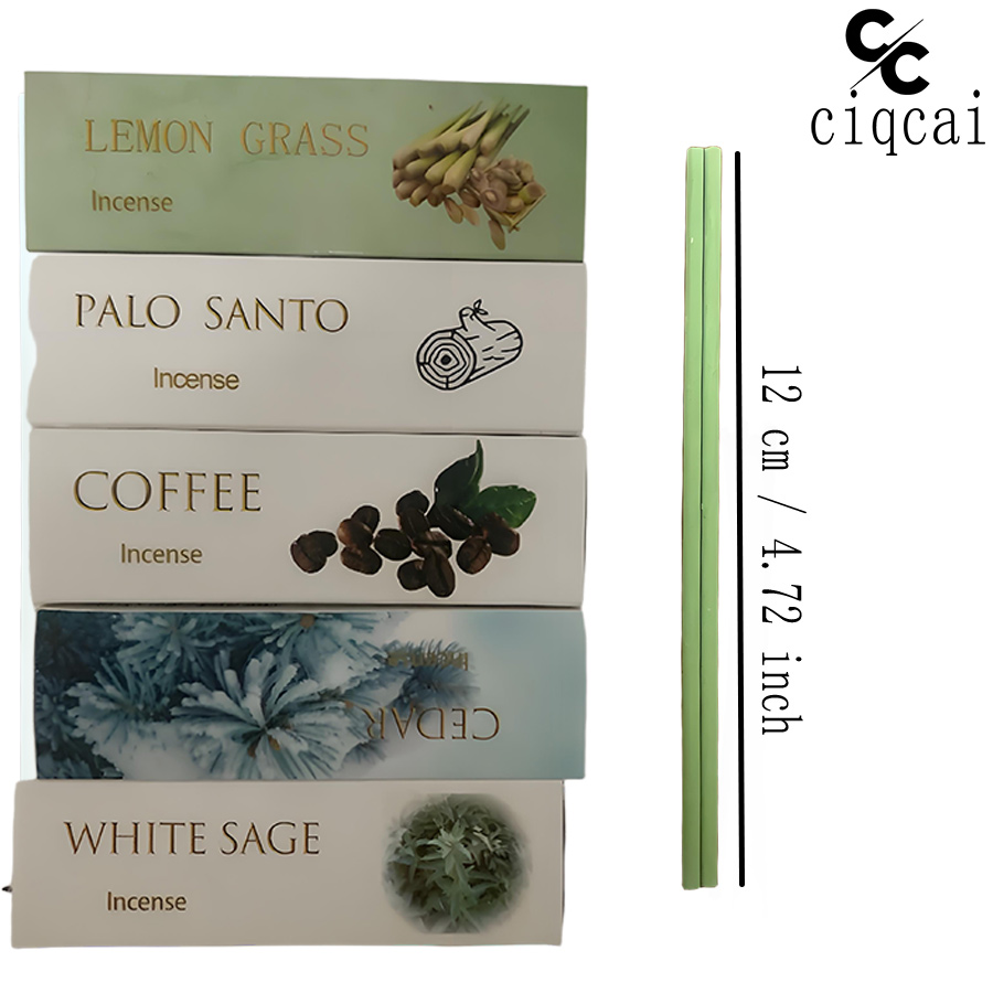 【5가지 향】고품질, 수제, 두꺼운 향 스틱, 12cm - Home Fragrance Gift Box 리뷰 및 가격