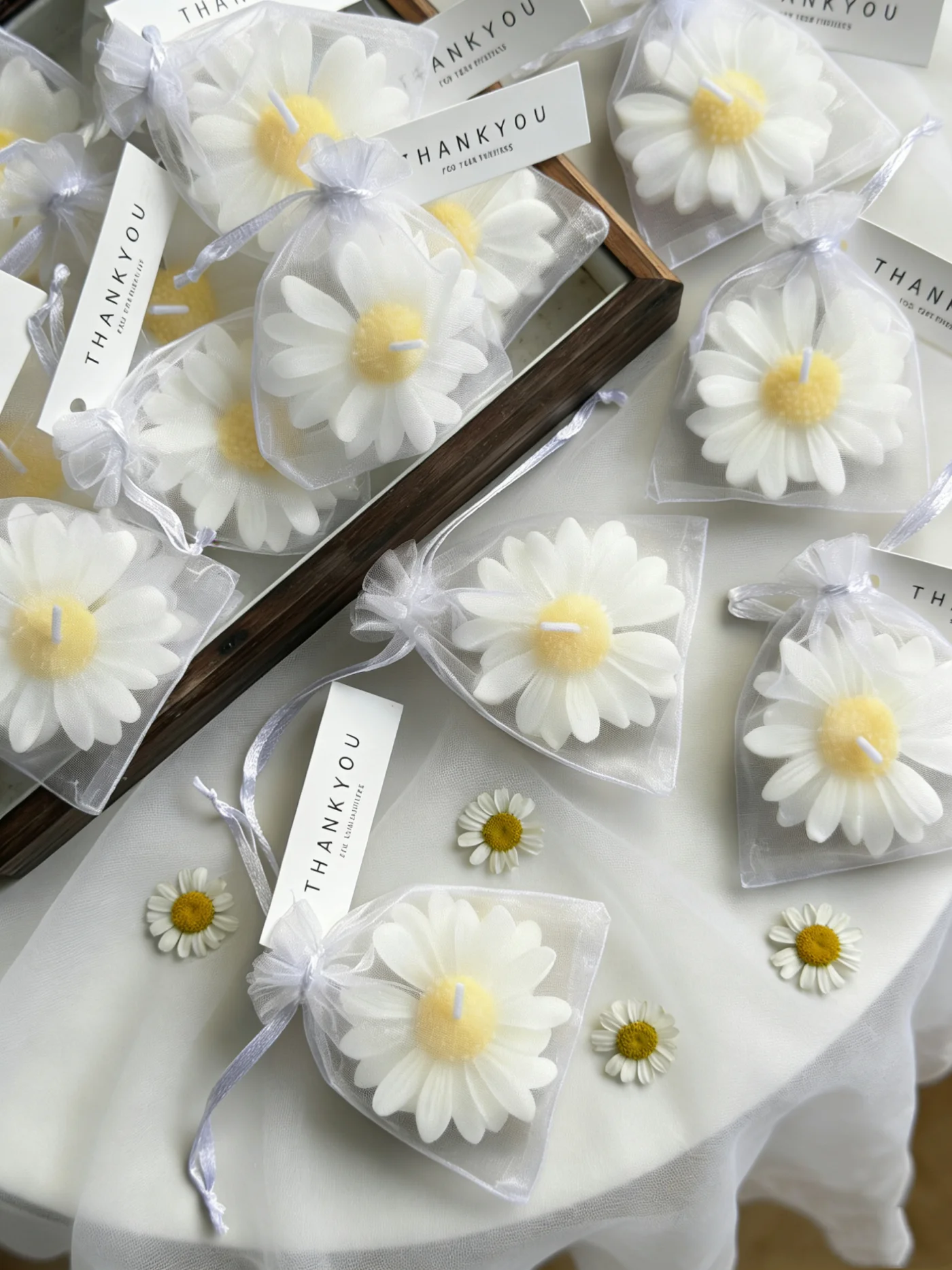 yes1pc/5pcs/10pcs 데이지 모양 양초 세트 - Home Fragrance Set Gift 리뷰 및 가격