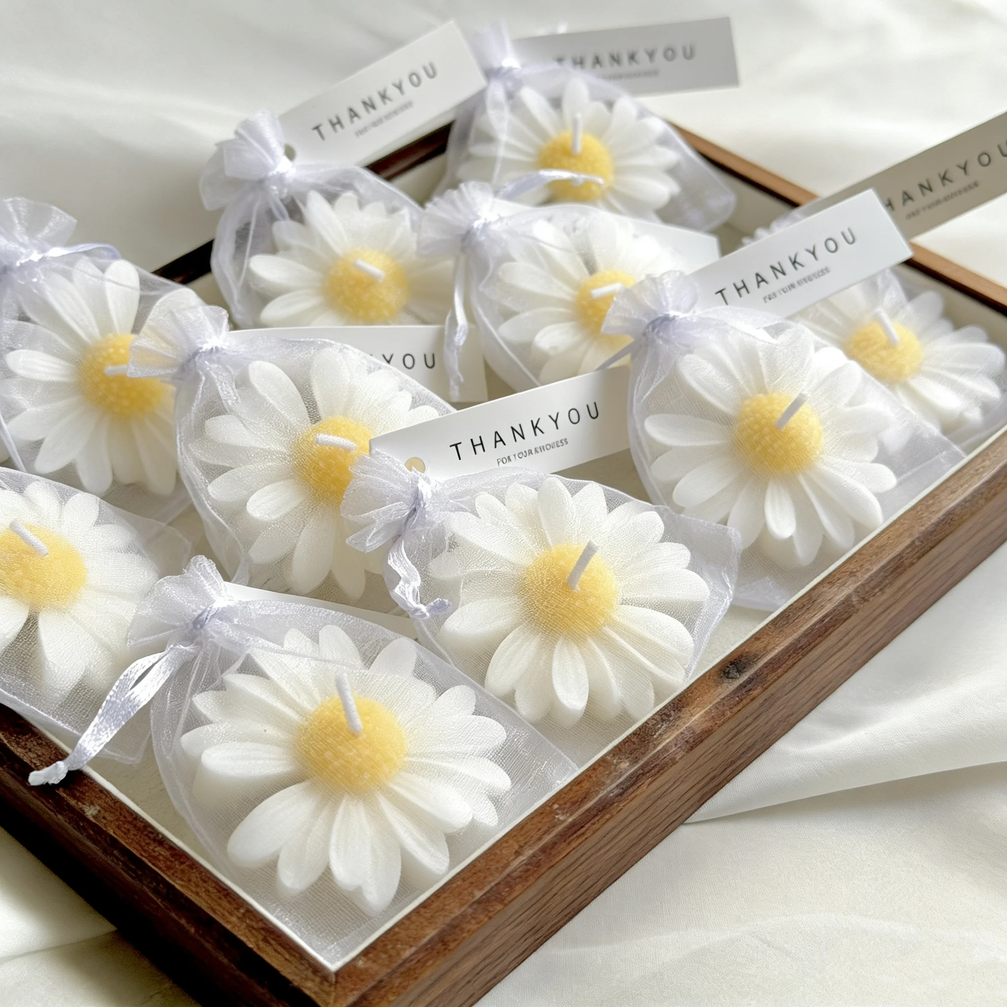 yes1pc/5pcs/10pcs 데이지 모양 양초 세트 - Home Fragrance Set Gift 리뷰 및 가격