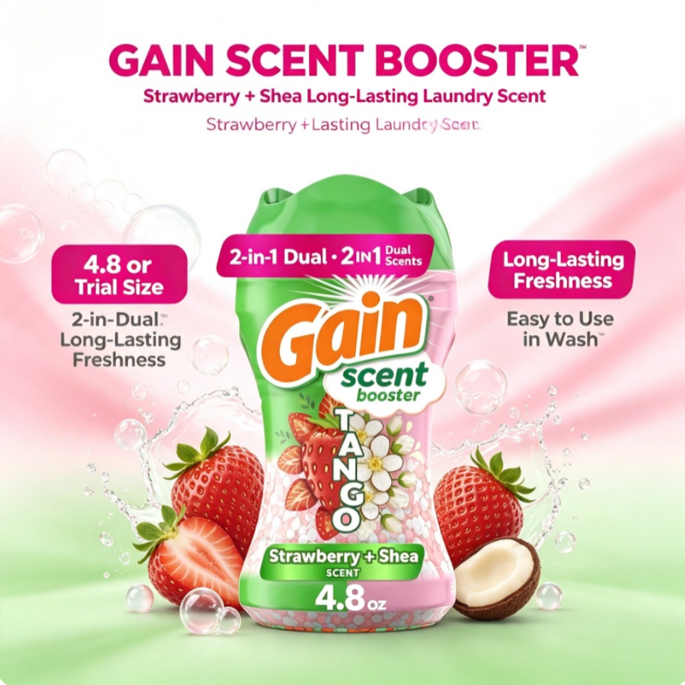 게인 탱고 2-in-1 듀얼 향 세탁 향기 부스터 비즈 - Scent Booster Bead 리뷰 및 가격