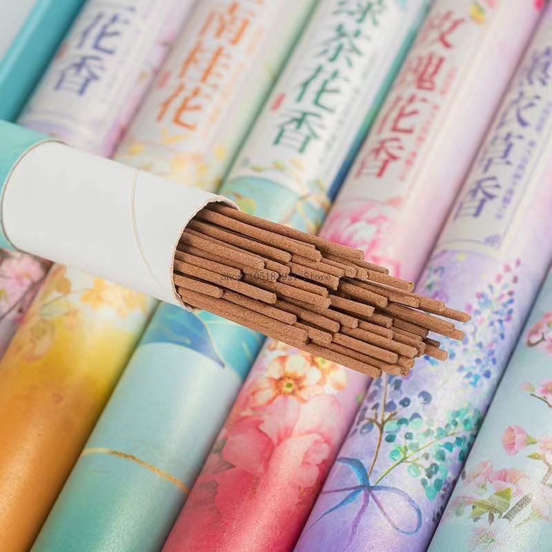 7가지 향의 천연 식물 꽃향 스틱 인센스 선물 세트 가 - Home Fragrance Gift Box 리뷰 및 가격
