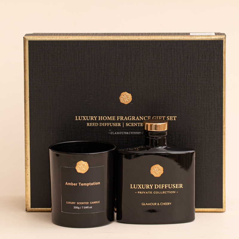 리드 디퓨저 & 향초 선물 세트, 유리병에 담긴 향기  - Home Fragrance Set Gift 리뷰 및 가격
